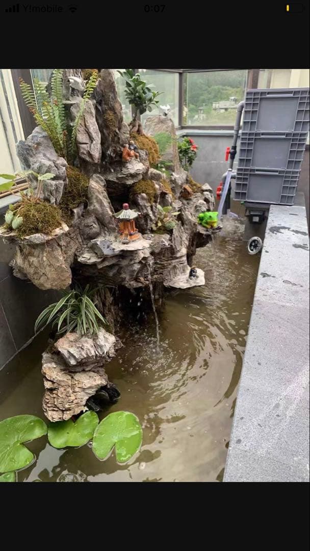 大型水槽用沈殿物理生物一体型濾過槽　外部式濾過装置器水槽濾過バイオフィルター付き