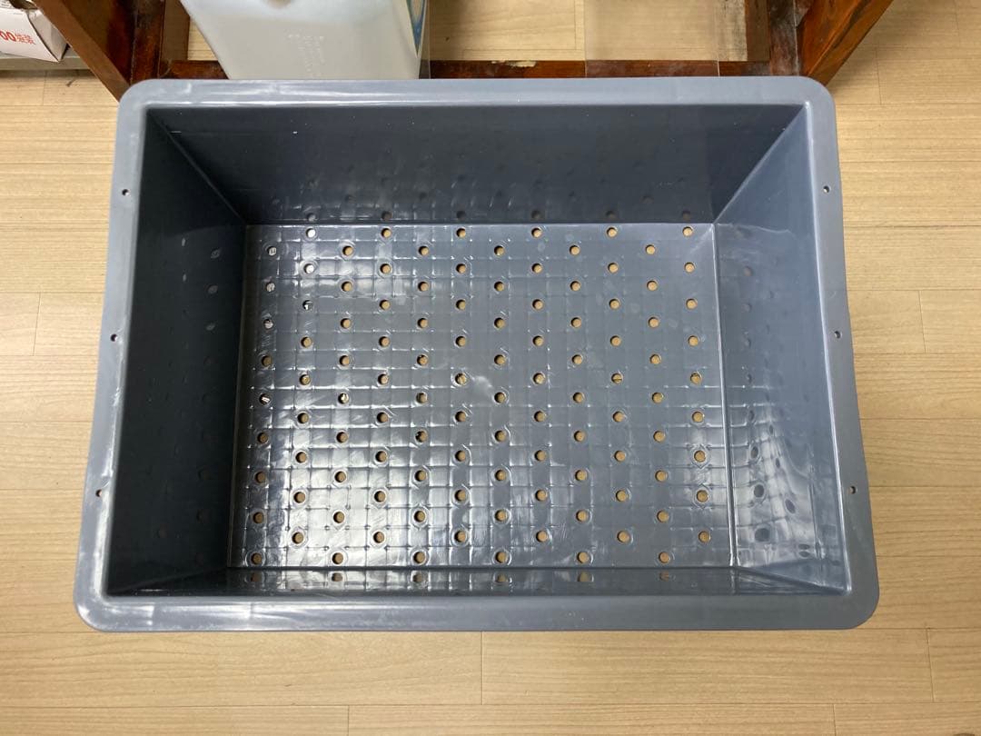 大型水槽用沈殿物理生物一体型濾過槽　外部式濾過装置器水槽濾過バイオフィルター付き