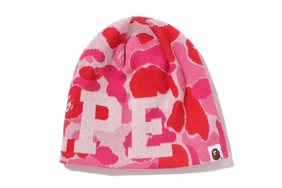 帽子 BAPE ABC CAMO KNIT CAP