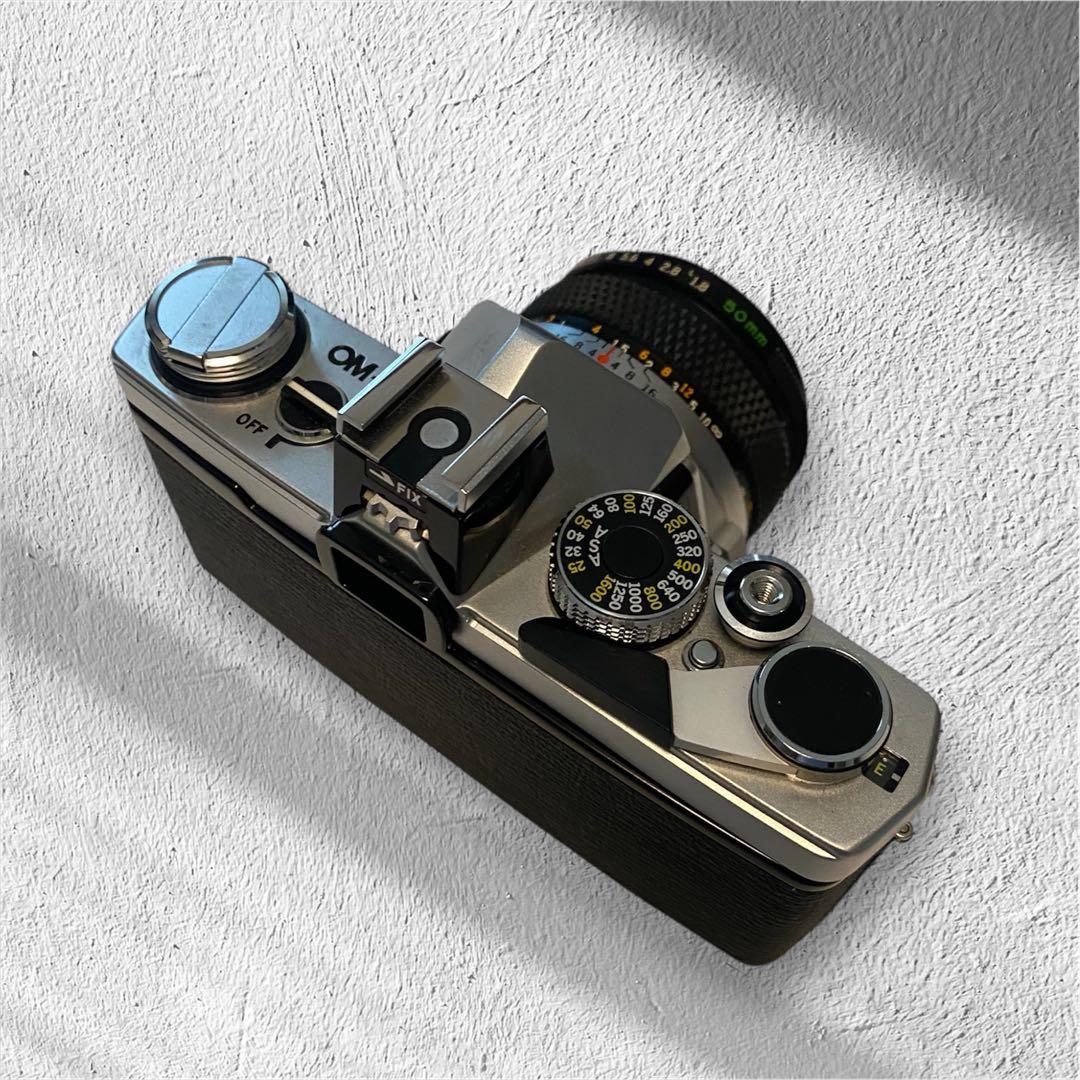 外観キレイ☆【OLYMPUS 】OM-1 MD フィルムカメラ