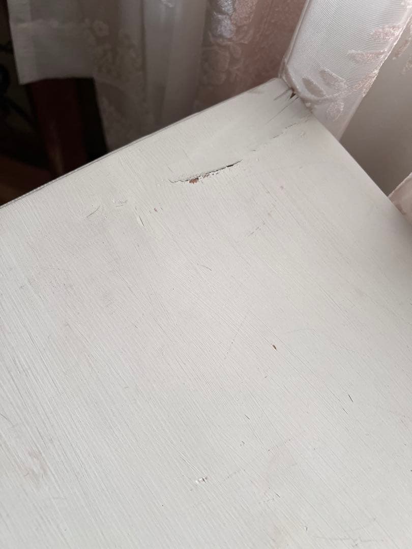 最終お値下げ価格！アンティーク風に作った白い棚＊シャビー