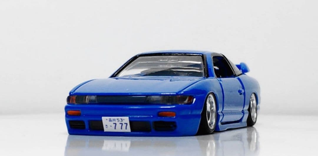 トミカ改造 武政塾 極太SSR シャコタンドリフトシルエィテ 頭文字D 鬼キャン