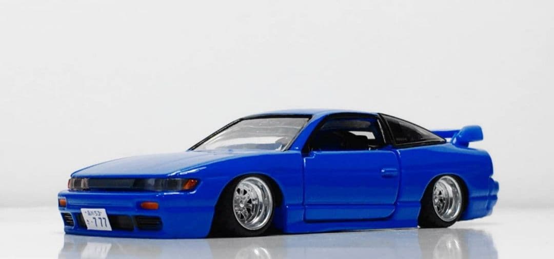 トミカ改造 武政塾 極太SSR シャコタンドリフトシルエィテ 頭文字D 鬼キャン