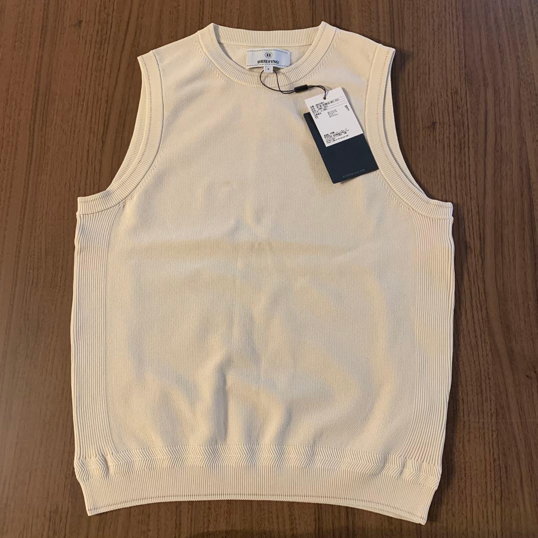 BRIEFINGゴルフウェアレディースベストS新品未使用 ショッパー付