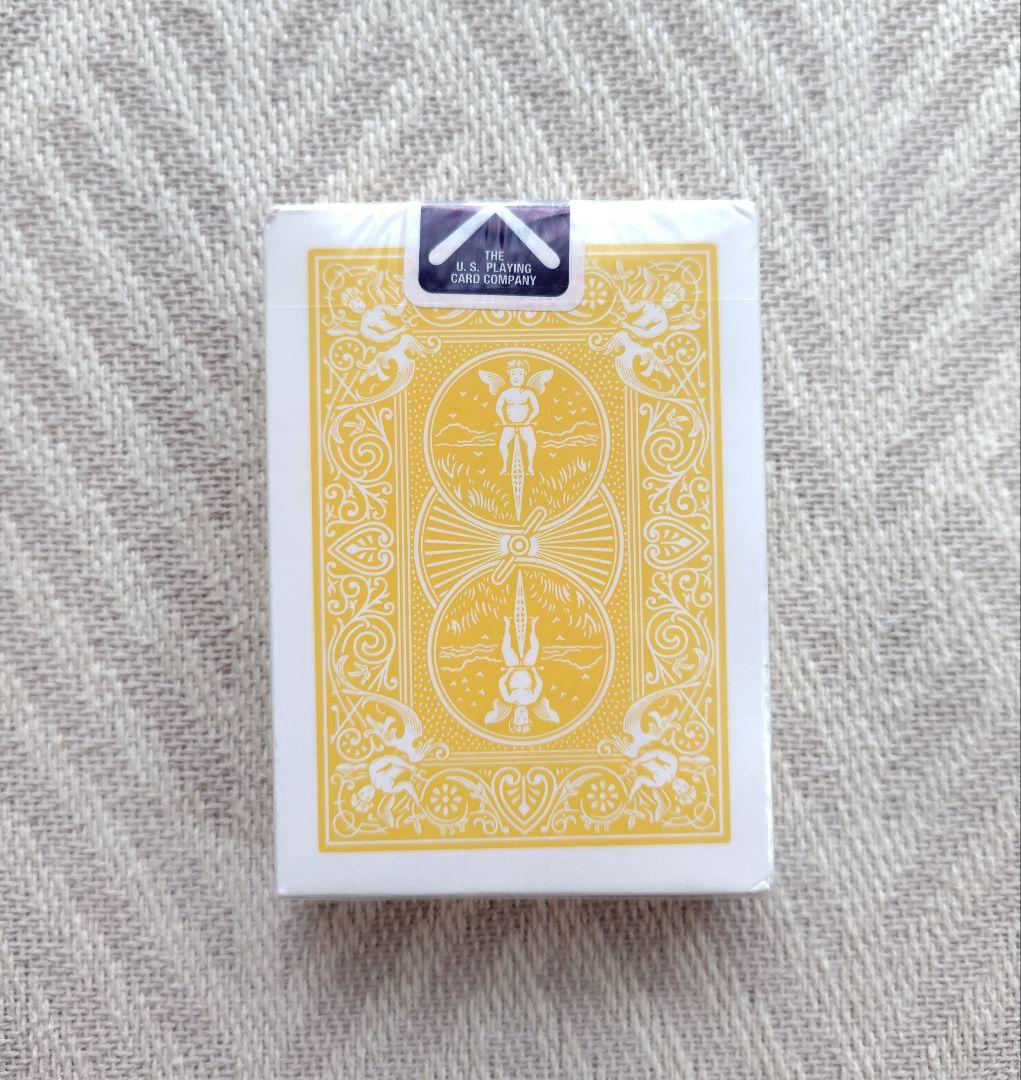 非売品　OriginalFake KAWS Bicycle トランプ　イエロー