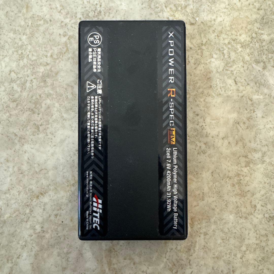 ハイテックリポバッテリーXPOWER HV 7.6V 4200mAh 2個セット