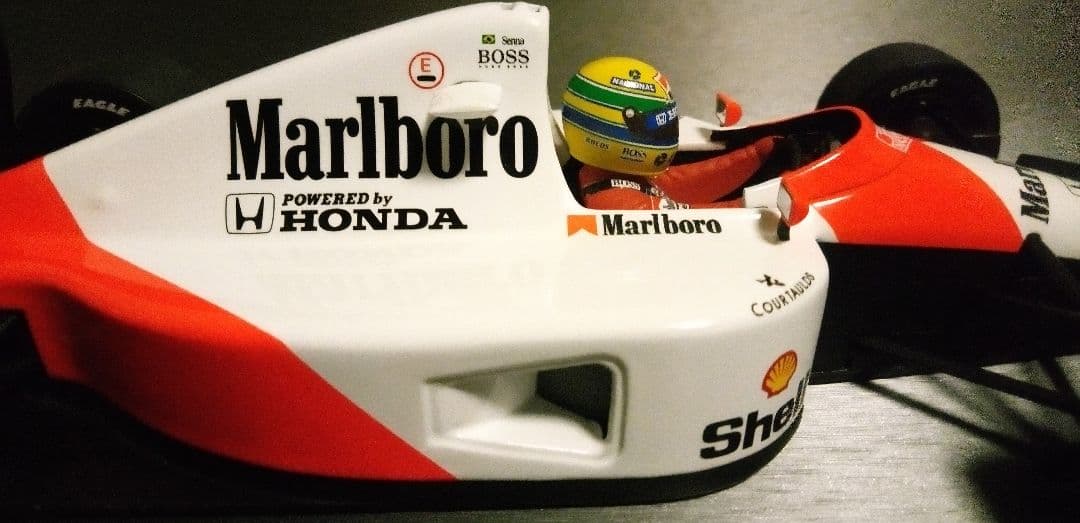 ミニチャンプス 1/18 F1 マクラーレン MP4/6 ホンダ A.セナ