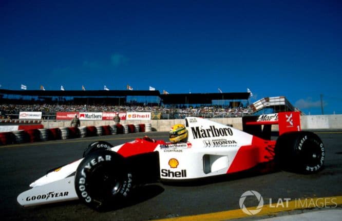 ミニチャンプス 1/18 F1 マクラーレン MP4/6 ホンダ A.セナ