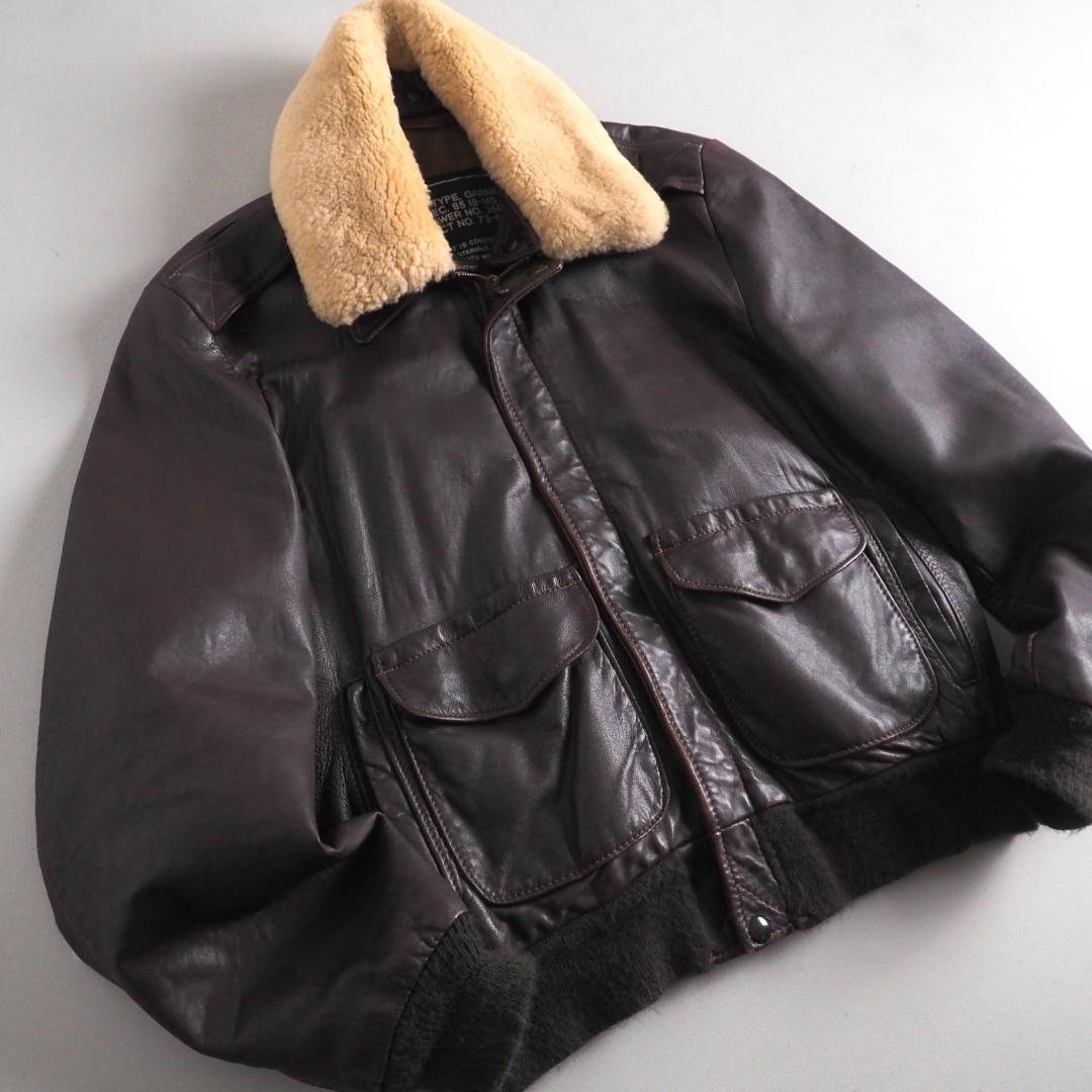 Schott　size40　シングルライダース　G-1　ダークブラウン　美品