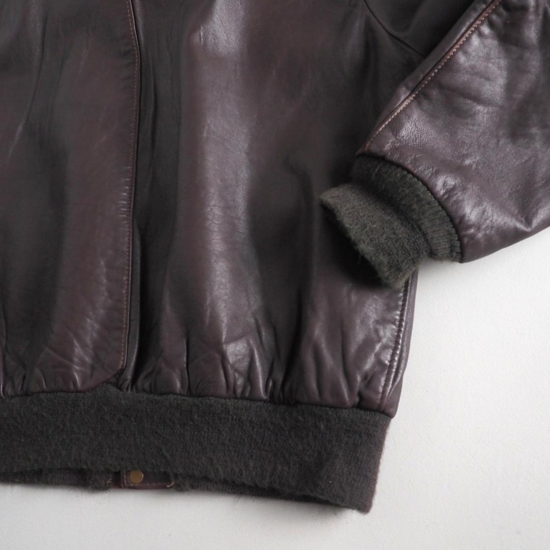 Schott　size40　シングルライダース　G-1　ダークブラウン　美品