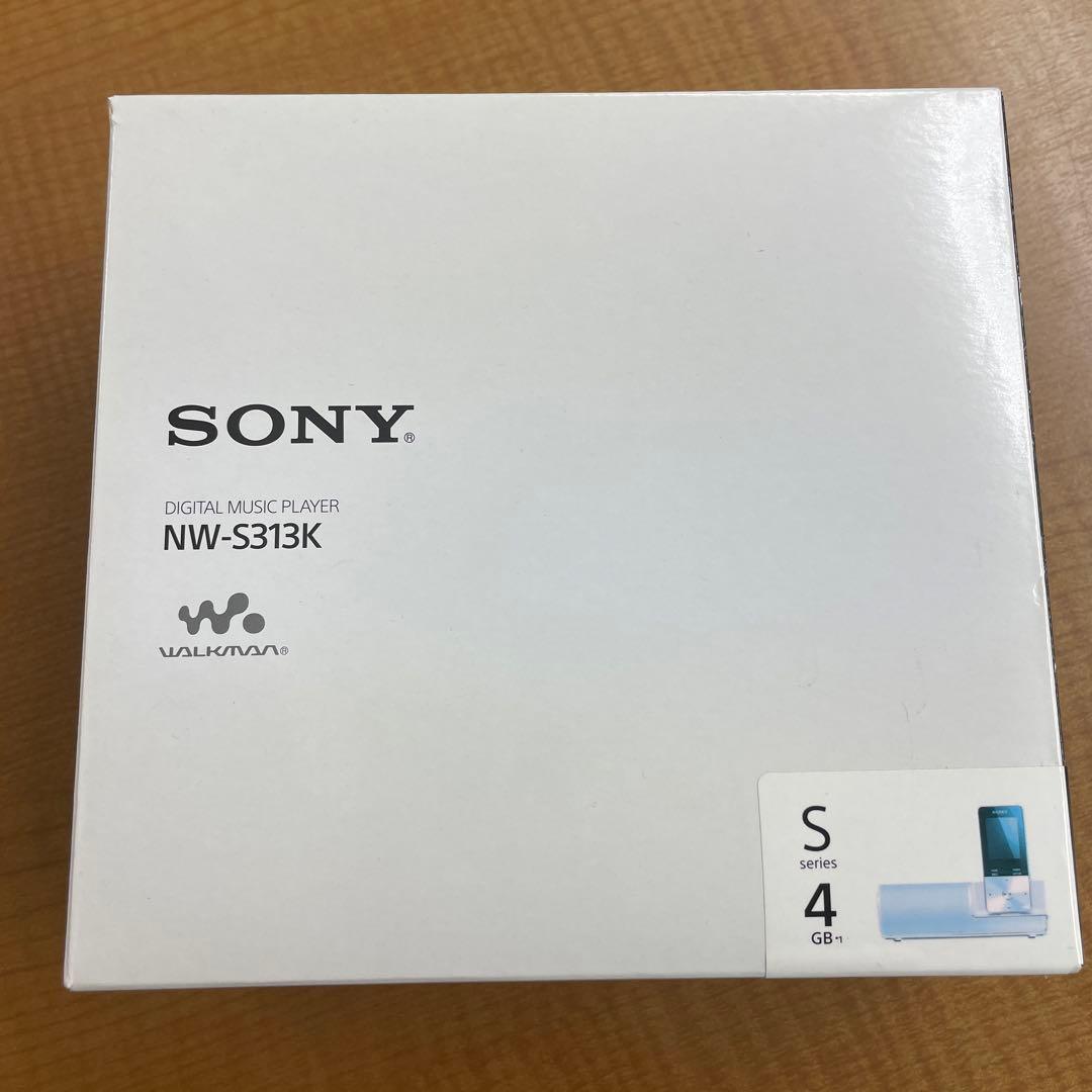 【未使用】SONY NW-S313K デジタルオーディオプレーヤー 4GB