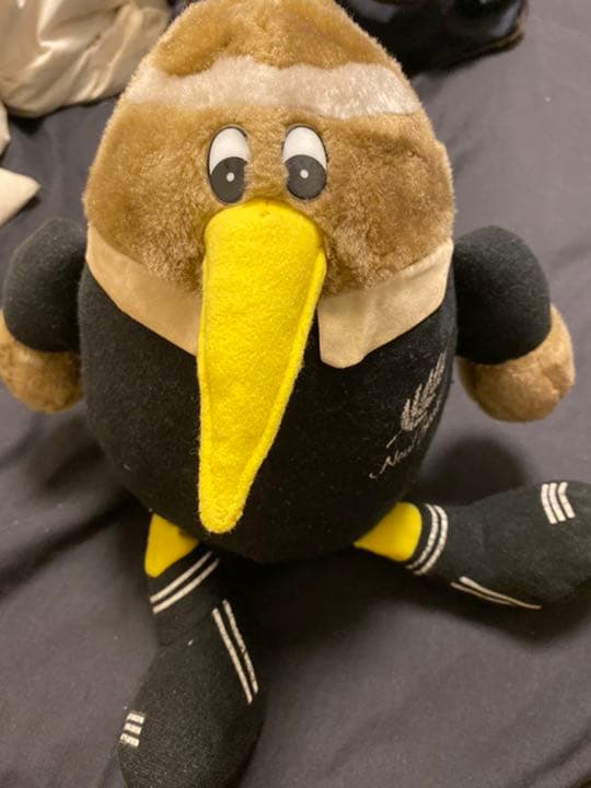 ニュージーランド産限定　オールブラックス　キウイぬいぐるみ