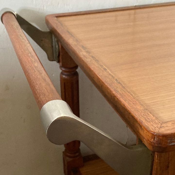 国産ヴィンテージ インダストリアル 大型ワゴン ディスプレイ 店舗什器