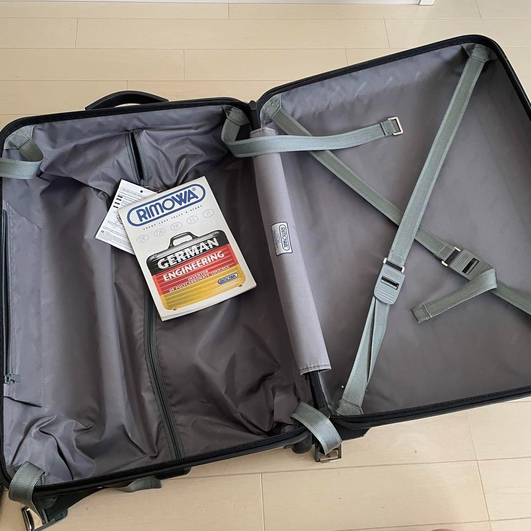 値下げ済✅リモワ サルサ 2輪 33L 付属品説明書 中板完備⭐︎人気色シャンパン