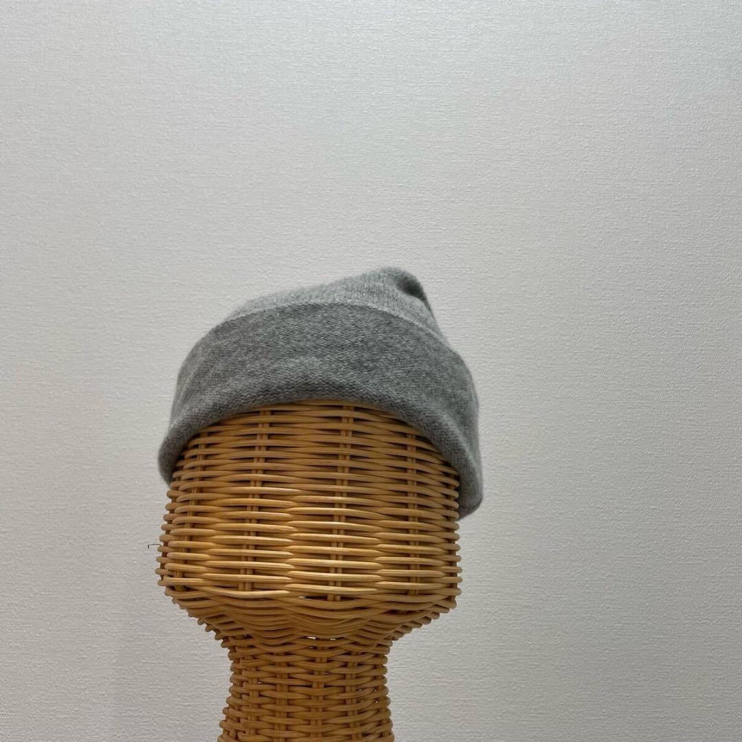 ジョーゴードン スコットランド製 ニット帽 ポンポン ラムウール