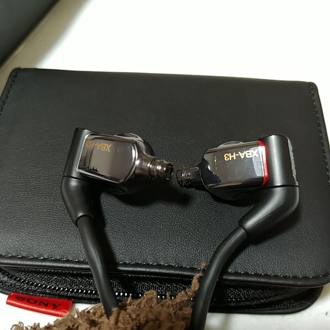 ソニー　ハイレゾ　イヤホン　XBA-H3