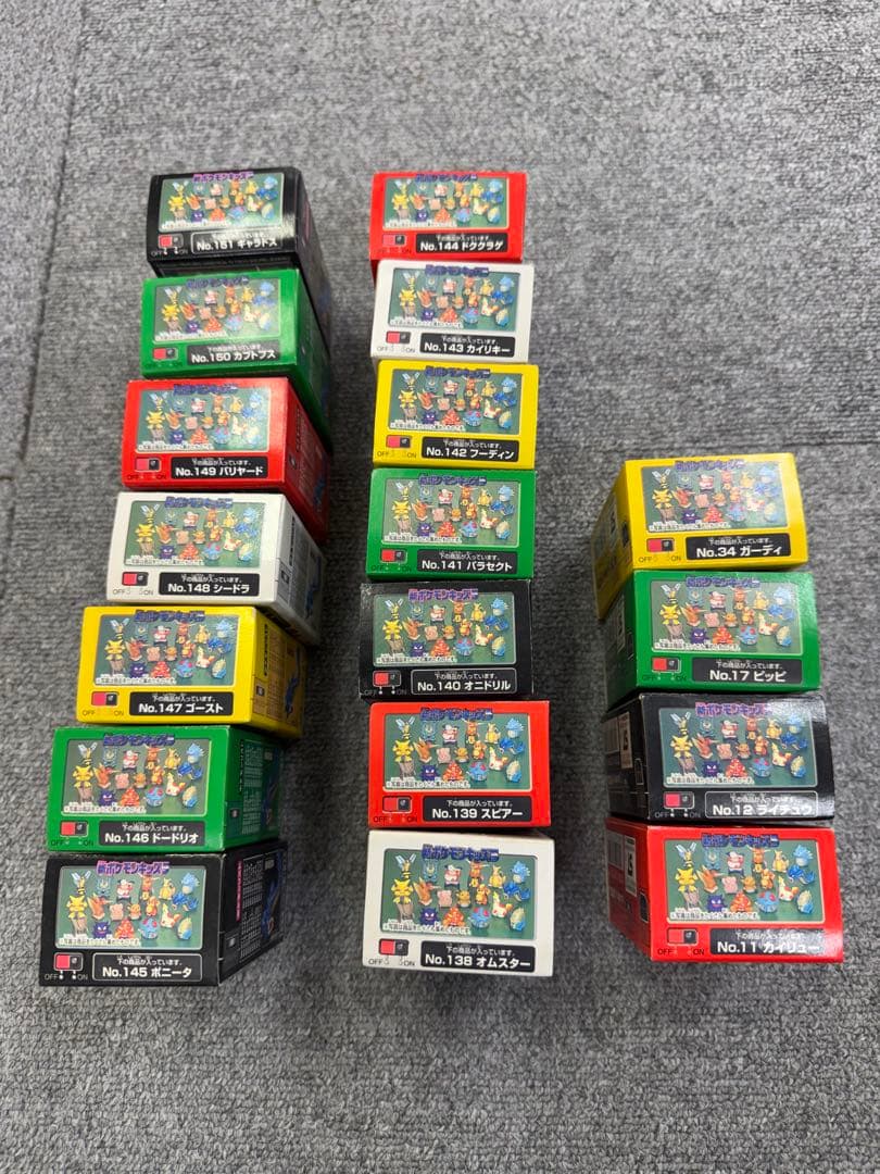 新ポケモンキッズ5　初期物　1998年　全種 未開封