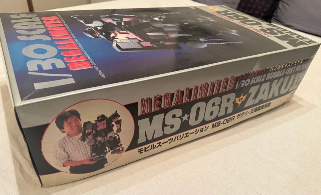 1/30 MS-06R ザクⅡ 三連星使用機 バブルキャストモデル 黒い三連星