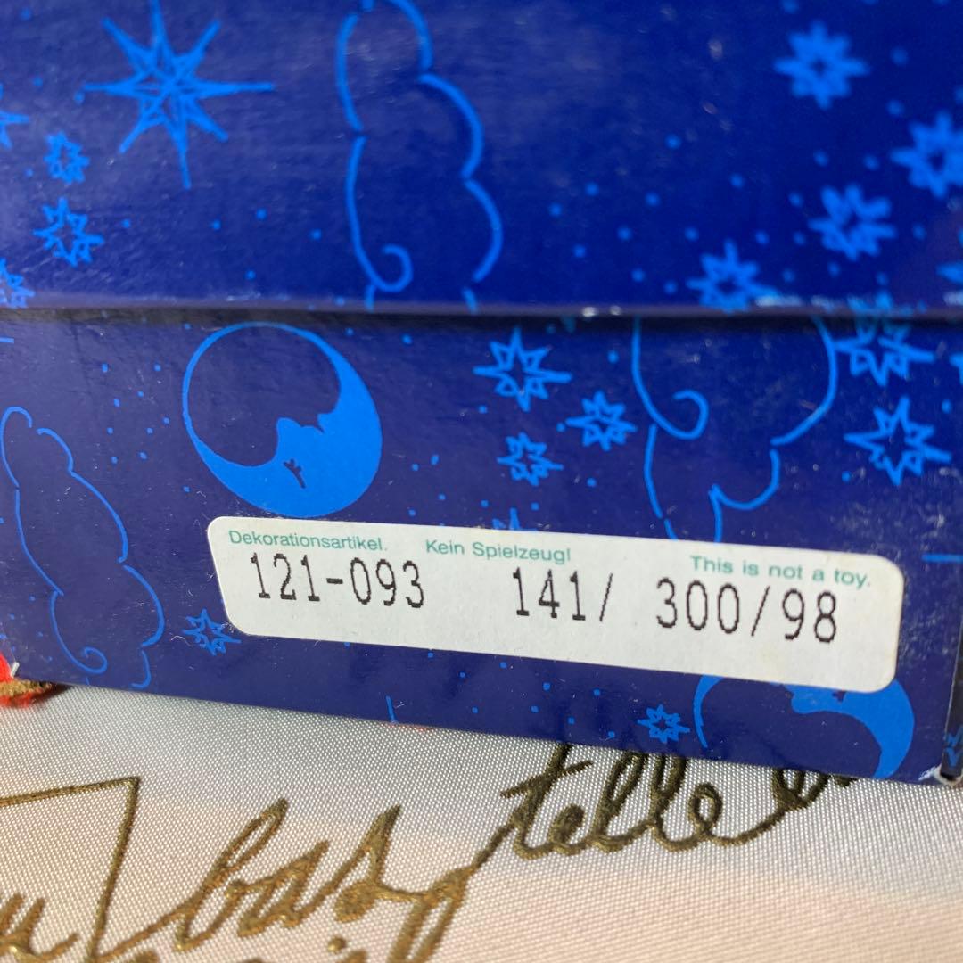 ドイツ製　木製人形　ケーテウォルファルト社の限定クリスマス天使の男の子郵便屋さん