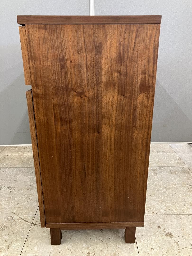 無印良品 キャビネット ウォールナット材 ブラウン