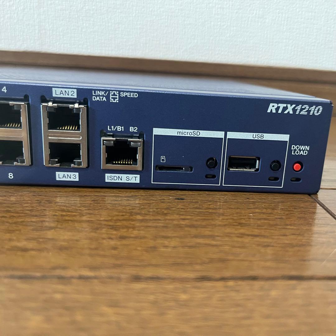 YAMAHA ギガアクセスVPNルーター RTX1210