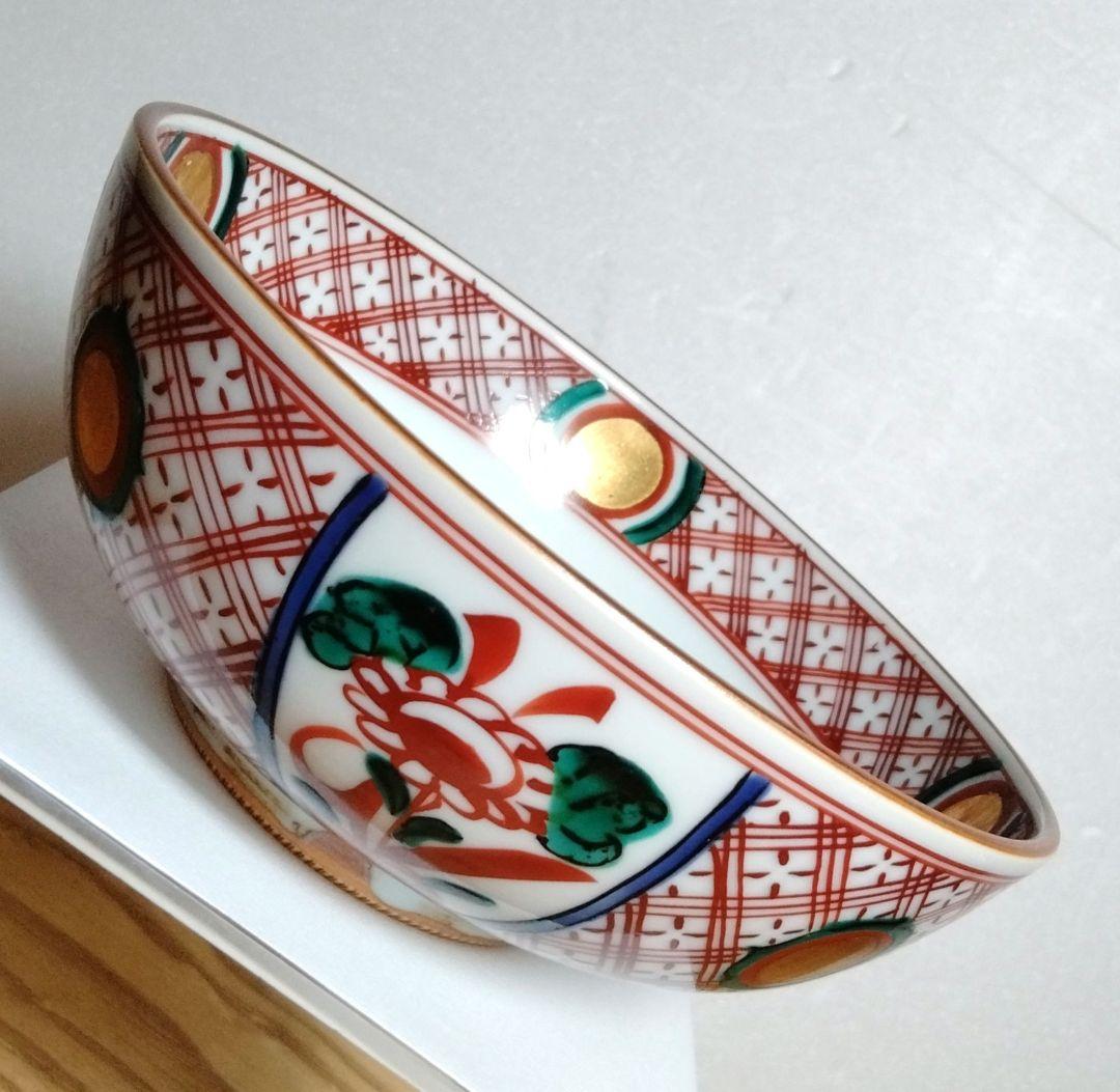 ☆ 平安瑞泉 清水焼 赤絵茶碗