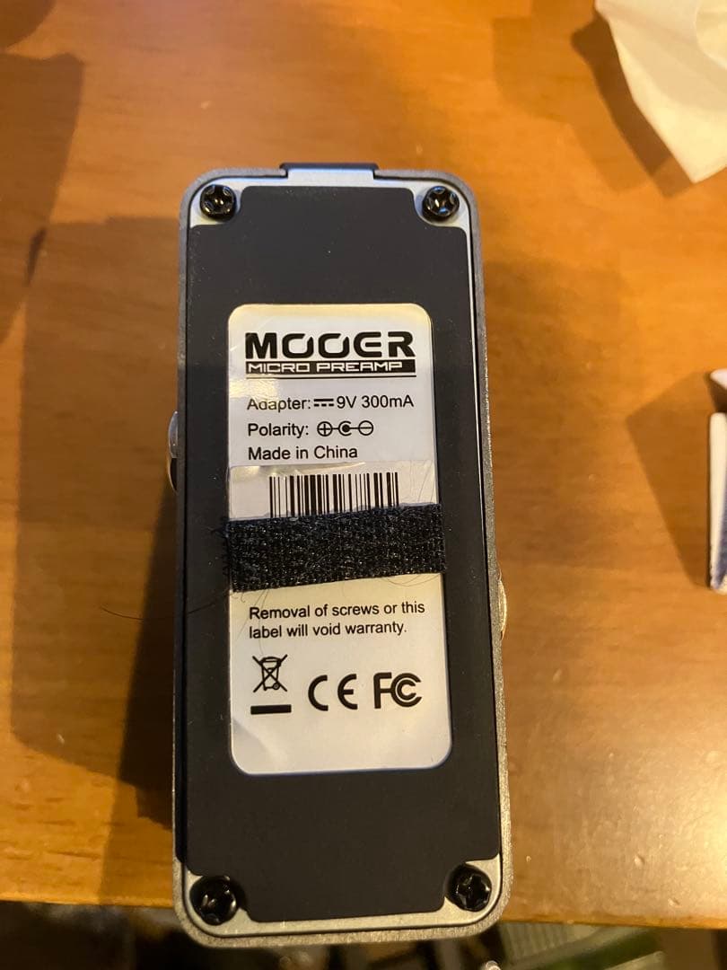 Mooer Micro Preamp 015 元箱・取説あり