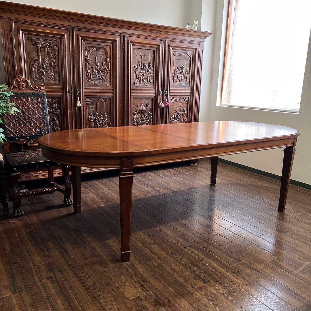 k346r120 マルニ木工 ダイニングテーブル 地中海シリーズ オーバル