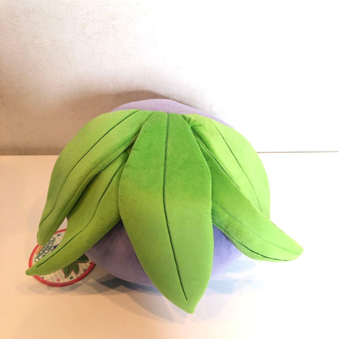 【タグ付き】もっちりまんまるクッション ナゾノクサ ポケモンセンター ぬいぐるみ