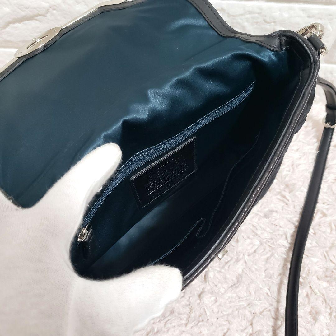 COACH コーチ レオパード 2way ショルダーハンドバッグ 極美品