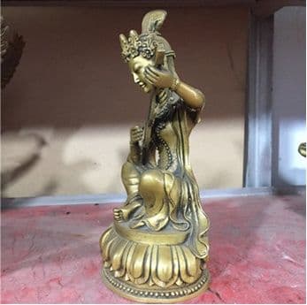 仏教美術 仏像 妙音天女銅像 家内仏堂 奉納 装飾品 工芸品 置物