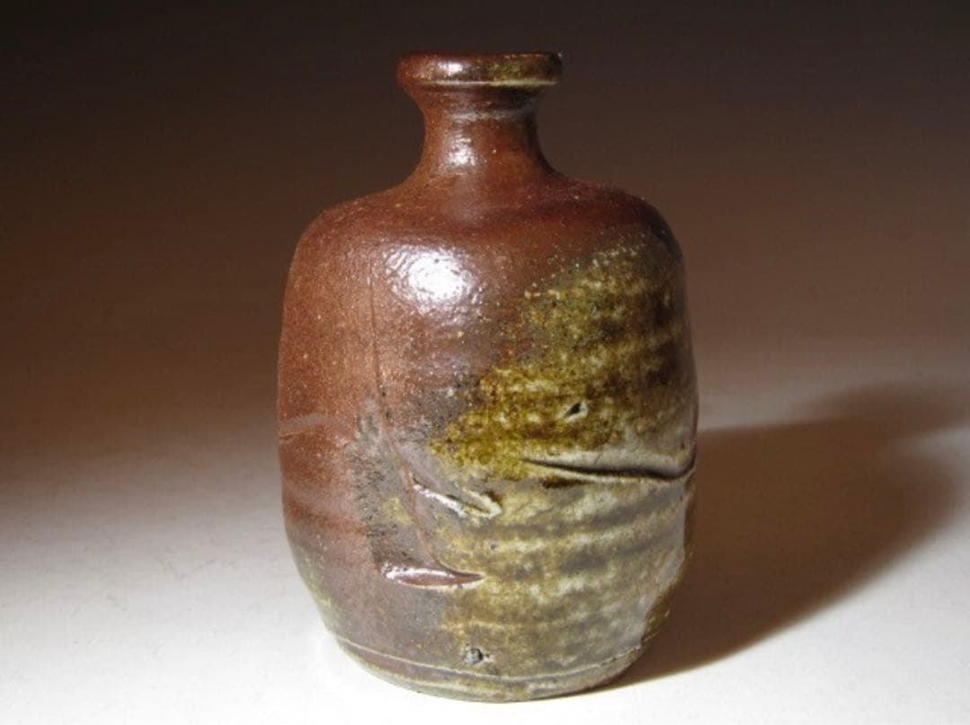 金重陶陽 備前徳利 重厚感のある銘品！7758