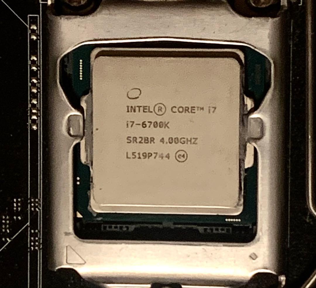 ASUS Z170 PRO GAMING + i7-6700K + メモリ