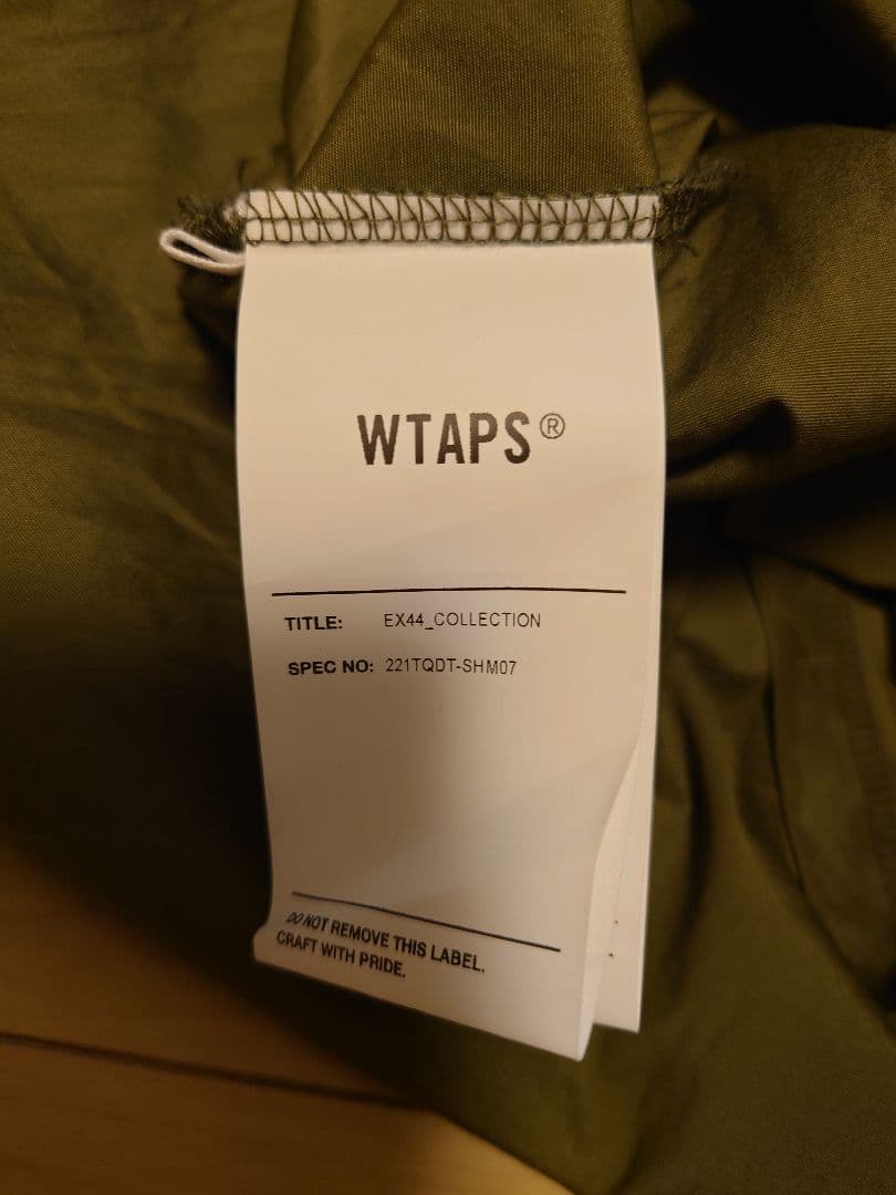 WTAPS オリーブ Tシャツ EX44_COLLECTION サイズX 04