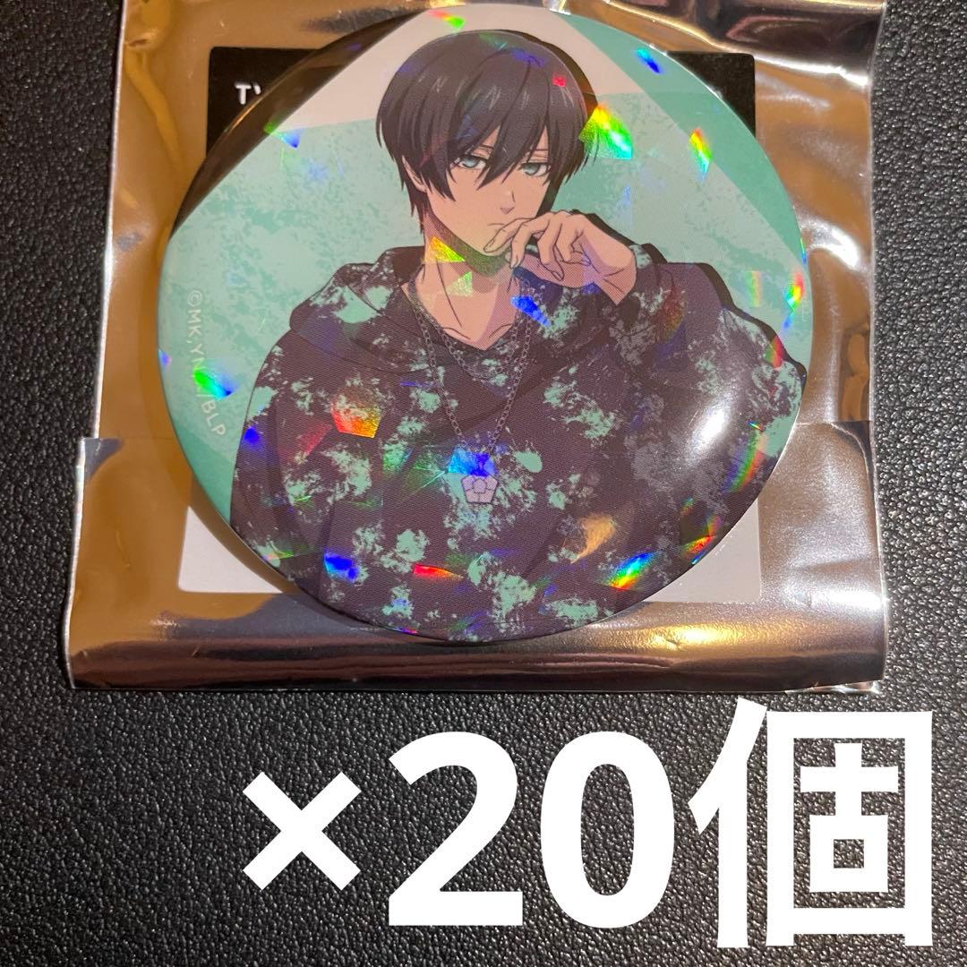 ブルーロック サブカルファッション ホログラム缶バッジ 20個 糸師凛 A