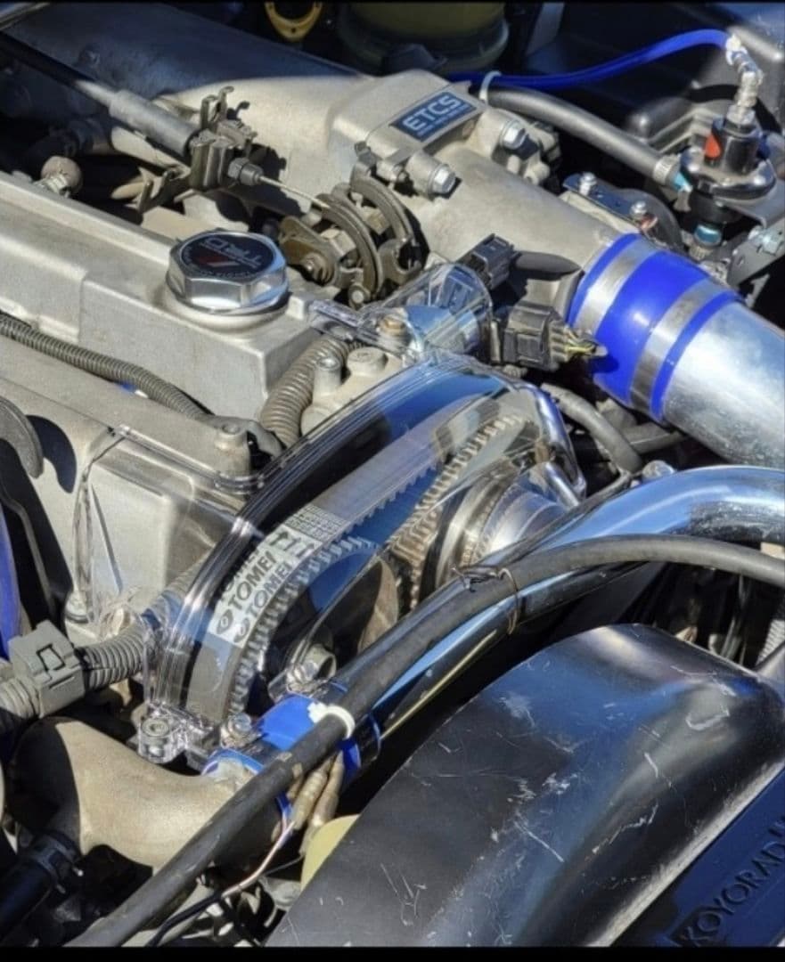 最終出品1JZクリアカムカバー チェイサークレスタマークII 透明 JZX100