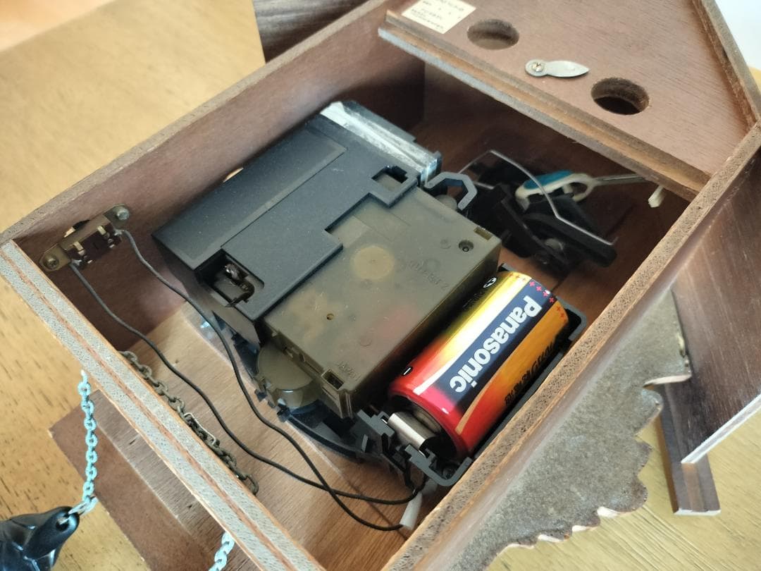 鳩時計　シチズン　リズム時計　４MJ707-0　CITIZEN　カッコージュニア