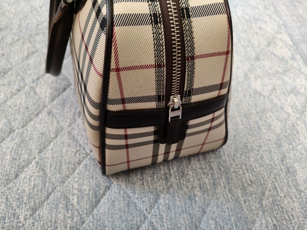 Burberry チェック柄 ハンドバッグ 中型