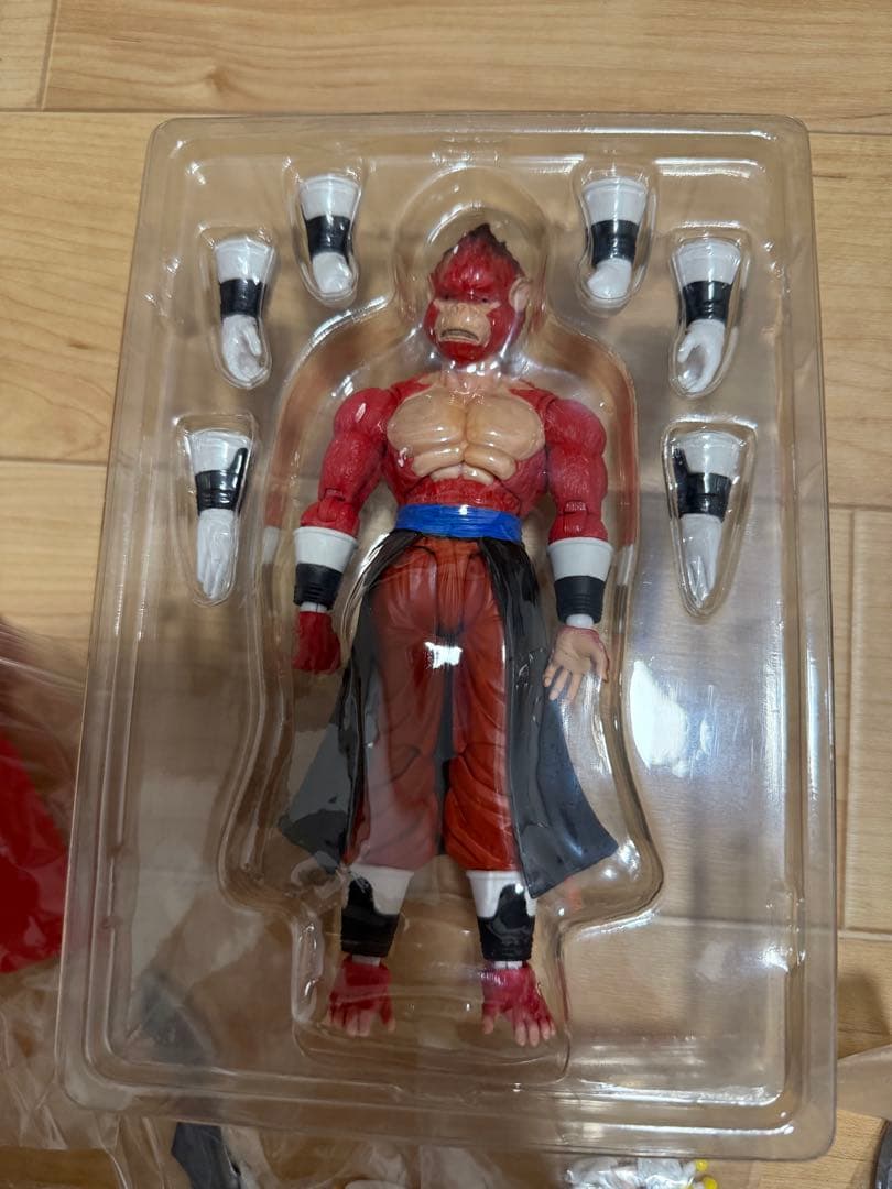 海外 ドラゴンボール スーパーサイヤ人4 ベジット セット フィギュアーツサイズ