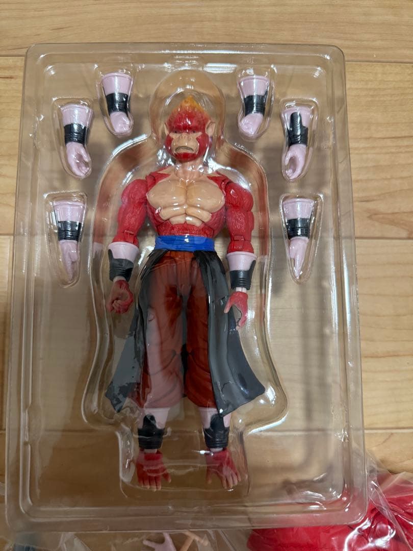 海外 ドラゴンボール スーパーサイヤ人4 ベジット セット フィギュアーツサイズ