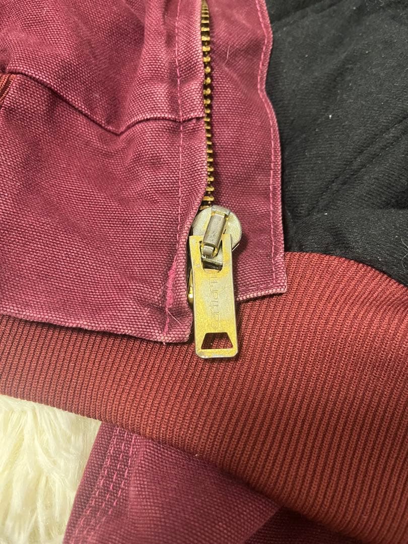 【超希少】1996年 カーハート サンタフェジャケット JQ2246 ワイン