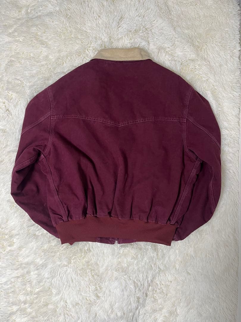 【超希少】1996年 カーハート サンタフェジャケット JQ2246 ワイン