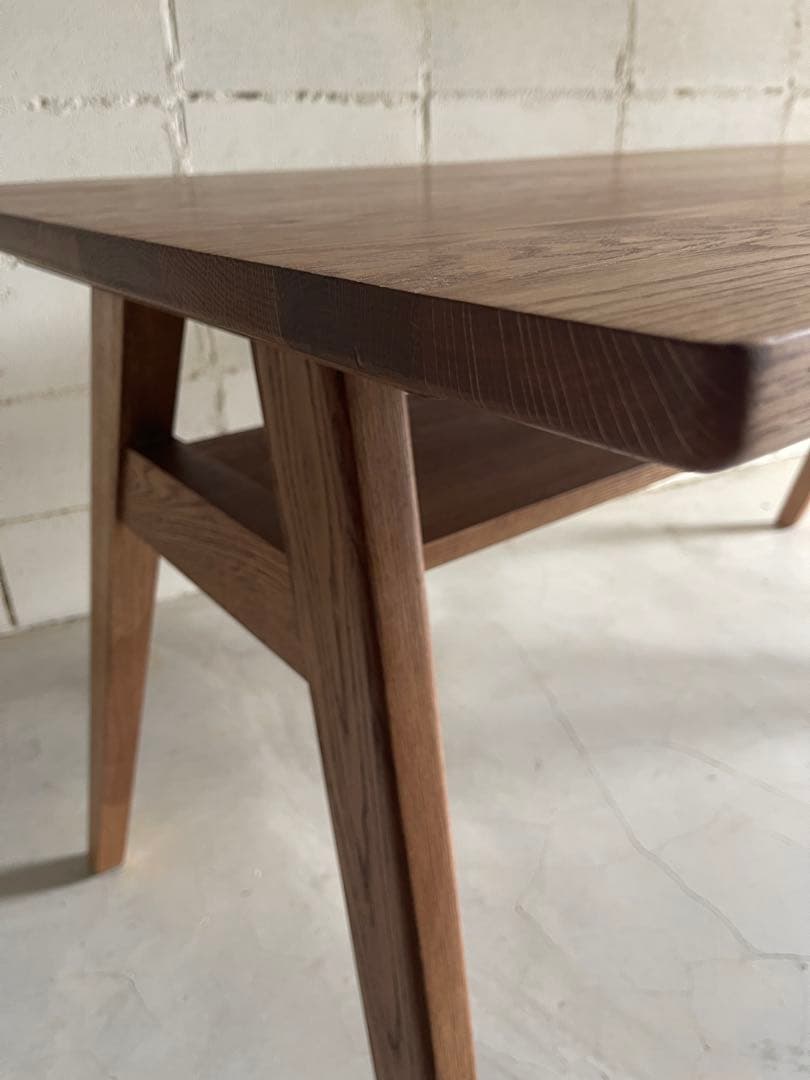 美品　unico ADDAY ウニコ　アディ　ダイニングテーブル オーク無垢材