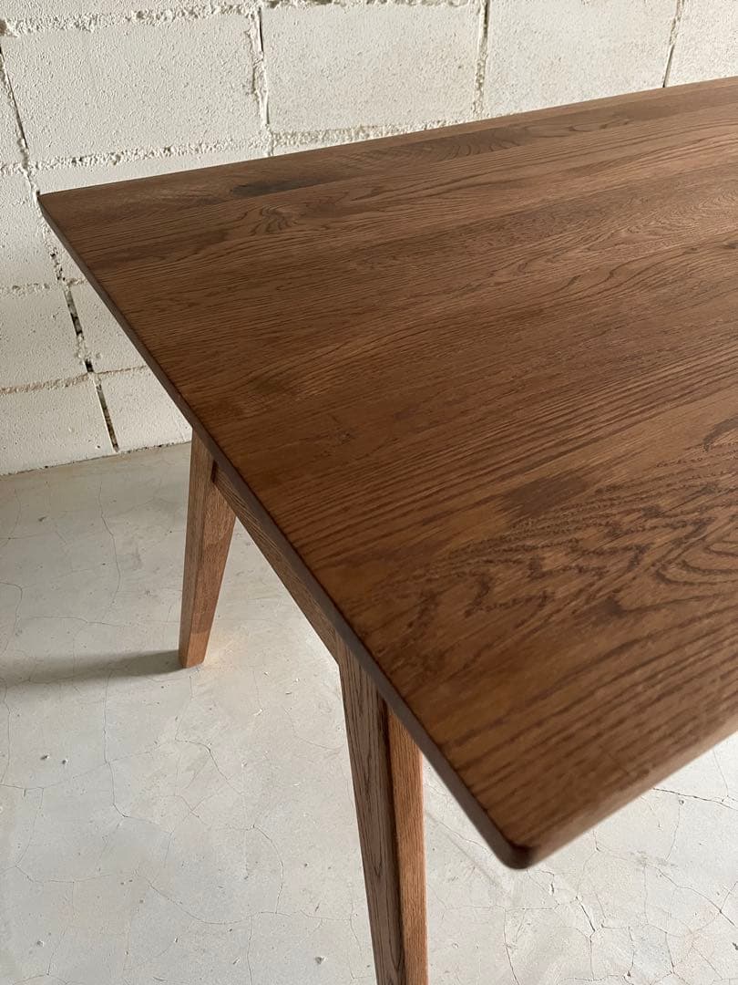 美品　unico ADDAY ウニコ　アディ　ダイニングテーブル オーク無垢材