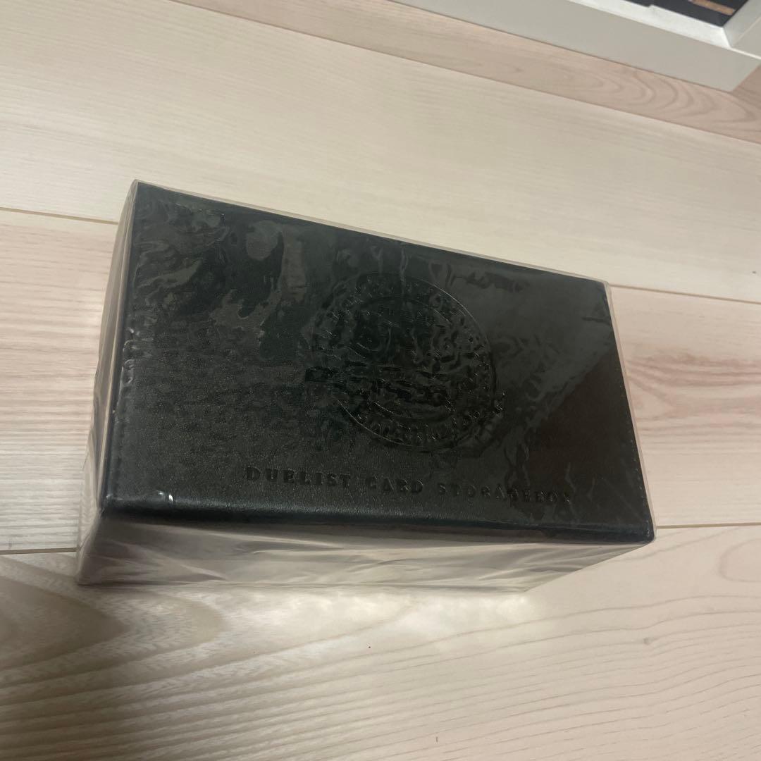 遊戯王　デュエリストカードストレージボックスDX ブラックレザー 新品未開封品