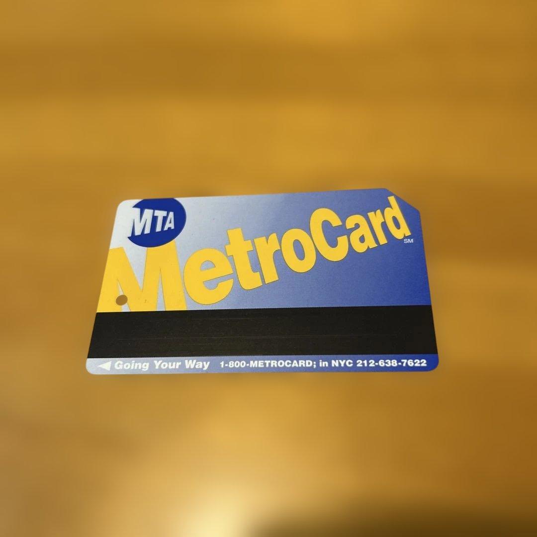 使用済ニューヨーク地下鉄メトロカードリングリングブラザーズショー広告1990年代