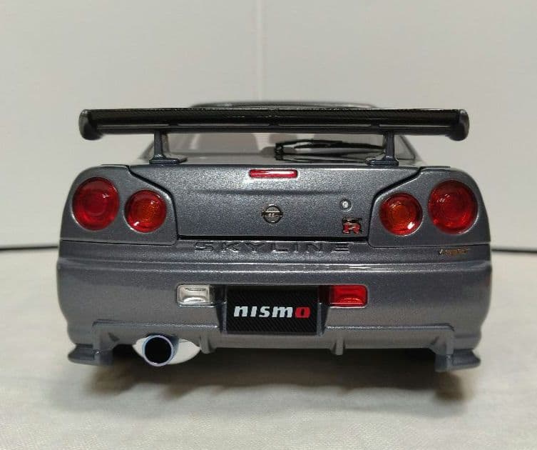 モーターヘリックス MOTORHELIX 1/18 GT-R R34 CRS