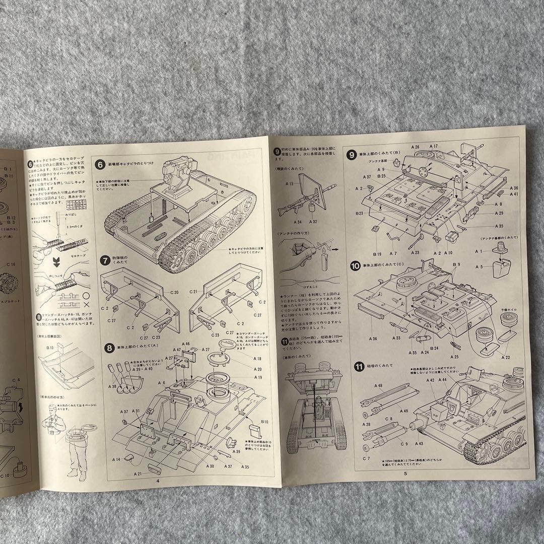 タミヤ 1/35 2号、3号、3号突撃戦車