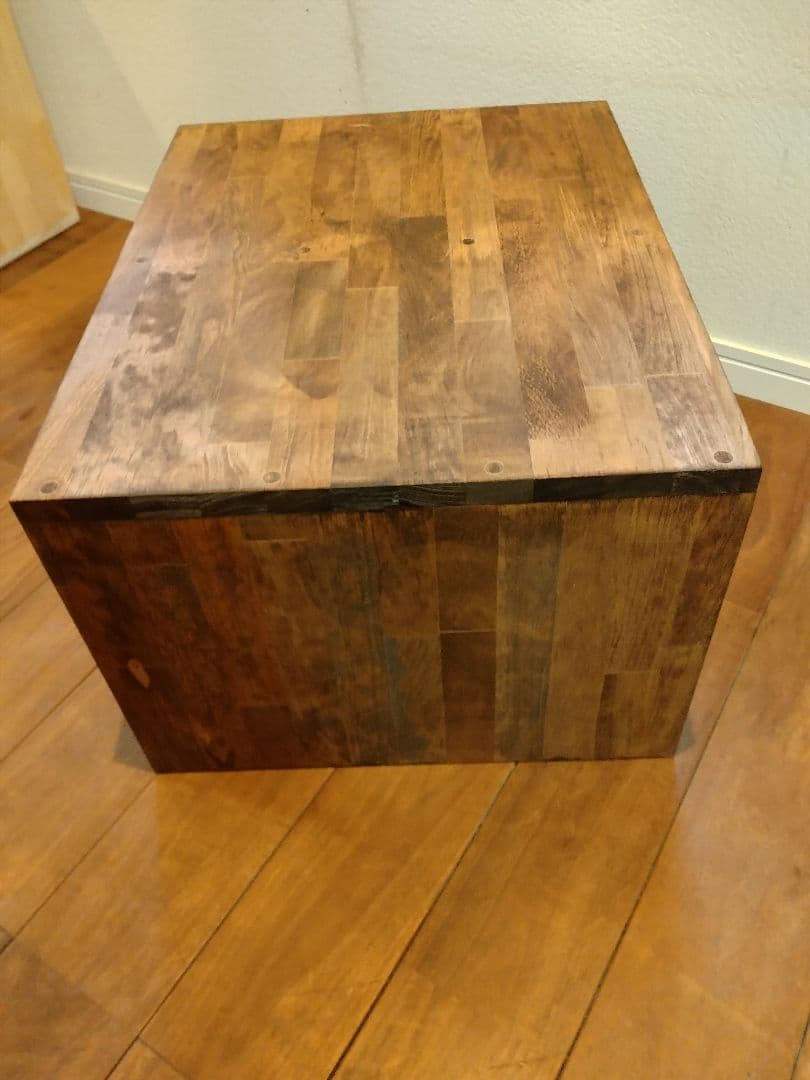 木製　ハンドメイド　オーダー　コの字型　棚　シェルフ　テレビ台　水槽台