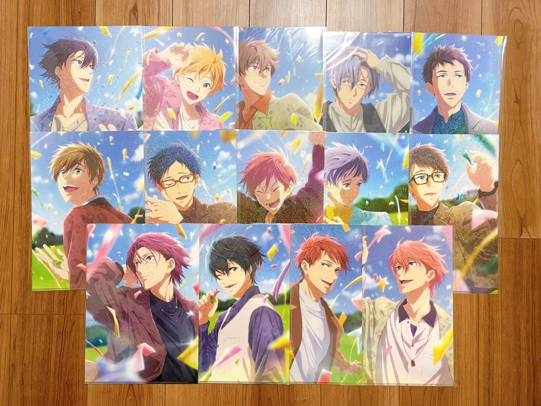 Free! バースデー　クリアファイル　まとめ売り⑤